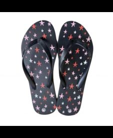 Chancletas de mujer (negras con estrellas) | Mallhabana