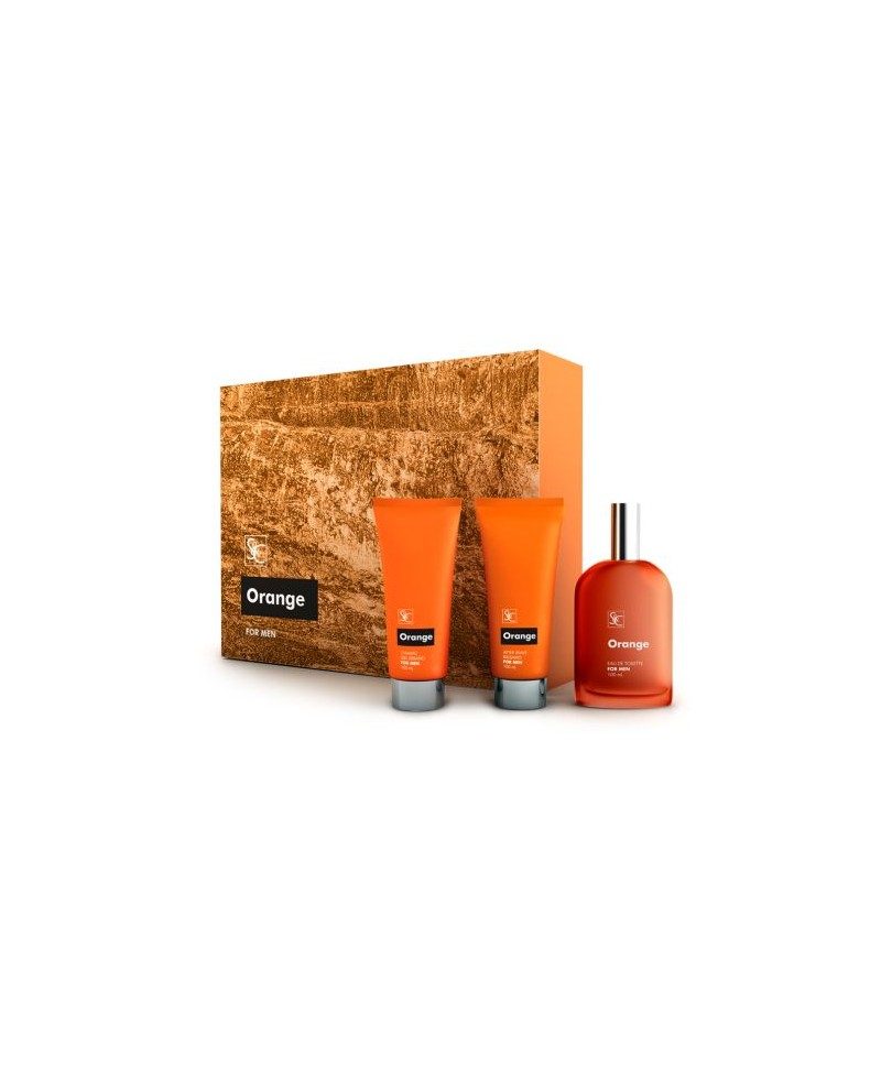 Estuche de perfumería para hombre Orange  S&C | MallHabana