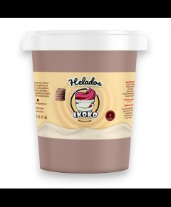 Helado sabor chocolate biscuit 1L IKOKO | MallHabana