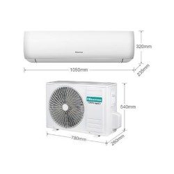 Aire acondicionado Split inverter 12000 BTU | CHALLENGER