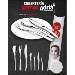 Cubertería Ferran Adrià de acero inoxidable 28 piezas 4 sets de 7 piezas | Envíos a Cuba