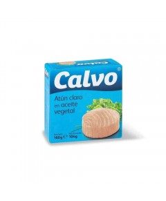 Atún en aceite de vegetal 160gr CALVO | Envíos a Cuba