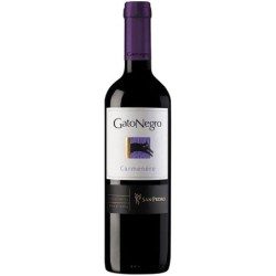 Vino tinto Carmenere 750ml Gato Negro | Envíos a Cuba