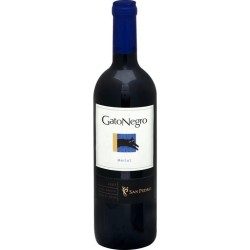 Vino tinto Merlot 750ml Gato Negro | Envíos a Cuba