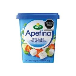 Queso blanco tipo Feta sin lactosa 1,6kg APETINA| Envíos a Cuba