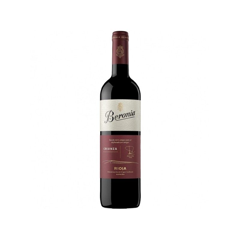 Vino tinto crianza D.O. Rioja Beronia 375ml | Envíos a Cuba