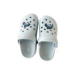 Chancletas estilo crocs (verde claro) | MallHabana