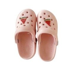 Chancletas estilo crocs (rosado) | MallHabana