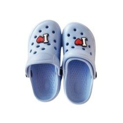 Chancletas estilo crocs (azules) | MallHabana