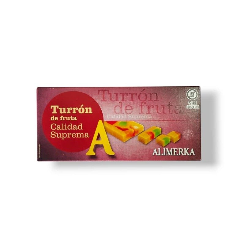 Turrón de frutas 250gr ALIMERKA | Envíos a Cuba