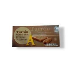 Turrón nata nuez 250gr ALIMERKA | Envíos a Cuba