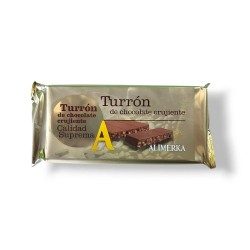 Turrón chocolate crujiente 250gr ALIMERKA | Envíos a Cuba