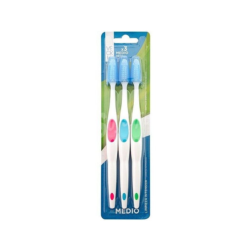 Set de cepillos dentales 3u VECKIA | Envíos a Cuba Set de cepillos dentales 3u VECKIA | Envíos a Cuba