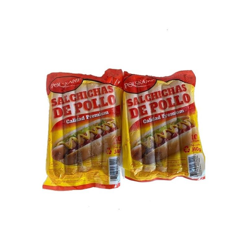 Salchichas de pollo 340gr |  Envíos a Cuba con MallHabana