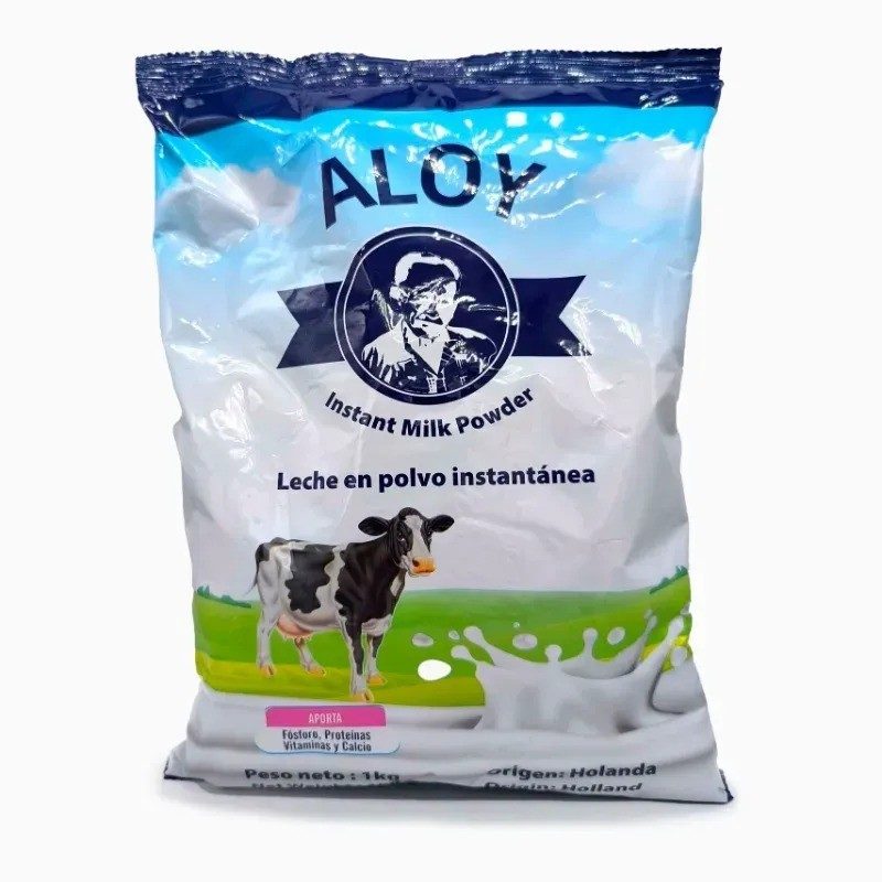 Leche en polvo entera Aloy 1kg | MallHabana envíos Cuba