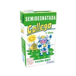 Leche semidesnatada Gallega 1L | MallHabana Cuba