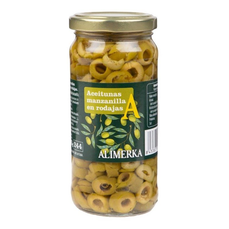 Aceitunas manzanilla en rodajas 230g | Envíos a Cuba MallHabana Aceitunas manzanilla en rodajas 230g | Envíos a Cuba MallHabana