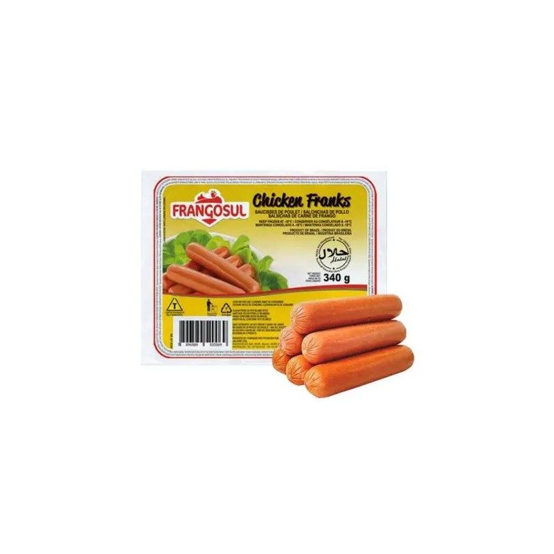 Salchichas de pollo 340gr | Mallhabana envíos Cuba