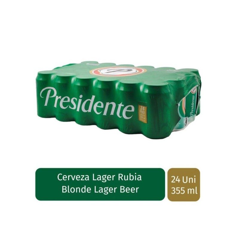 Cerveza Presidente caja 24u | Envíos a Cuba