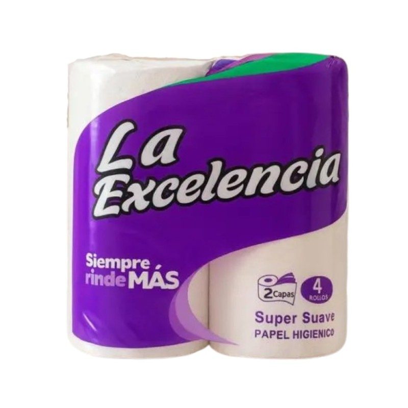 Papel sanitario 4 rollos | Mallhabana
