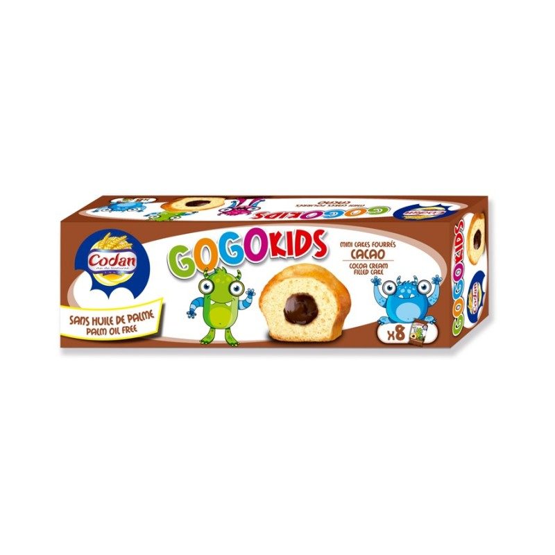 Gogokids rellenos de chocolate 8u | Envíos a Cuba
