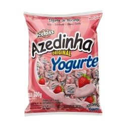 Caramelo suave sabor yogur fresa Azedinha Icekiss 500gr | MallHabana envíos Cuba