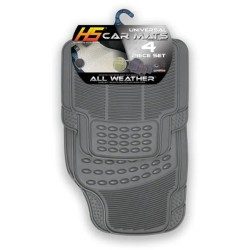 Alfombrilla para todo clima, gris, goma y vinilo | MallHabana envíos Cuba