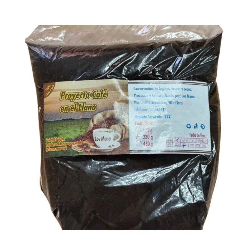 Proyecto Café en el Llano 230gr | Envíos a Cuba MallHabana