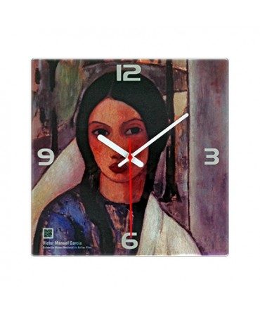 Reloj de pared cuadrado 10" Victor Manuel | MallHabana