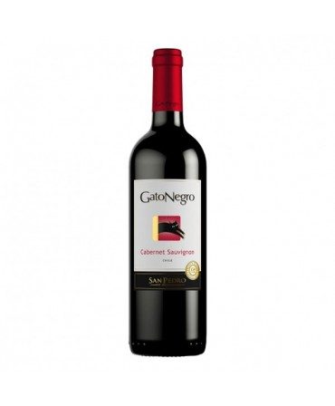 Vino tinto Cabernet Suavignon 750ml -Gato Negro | Envíos a Cuba