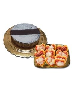 Compartir tarta y mini pizzas 8 comensales | MallHabana