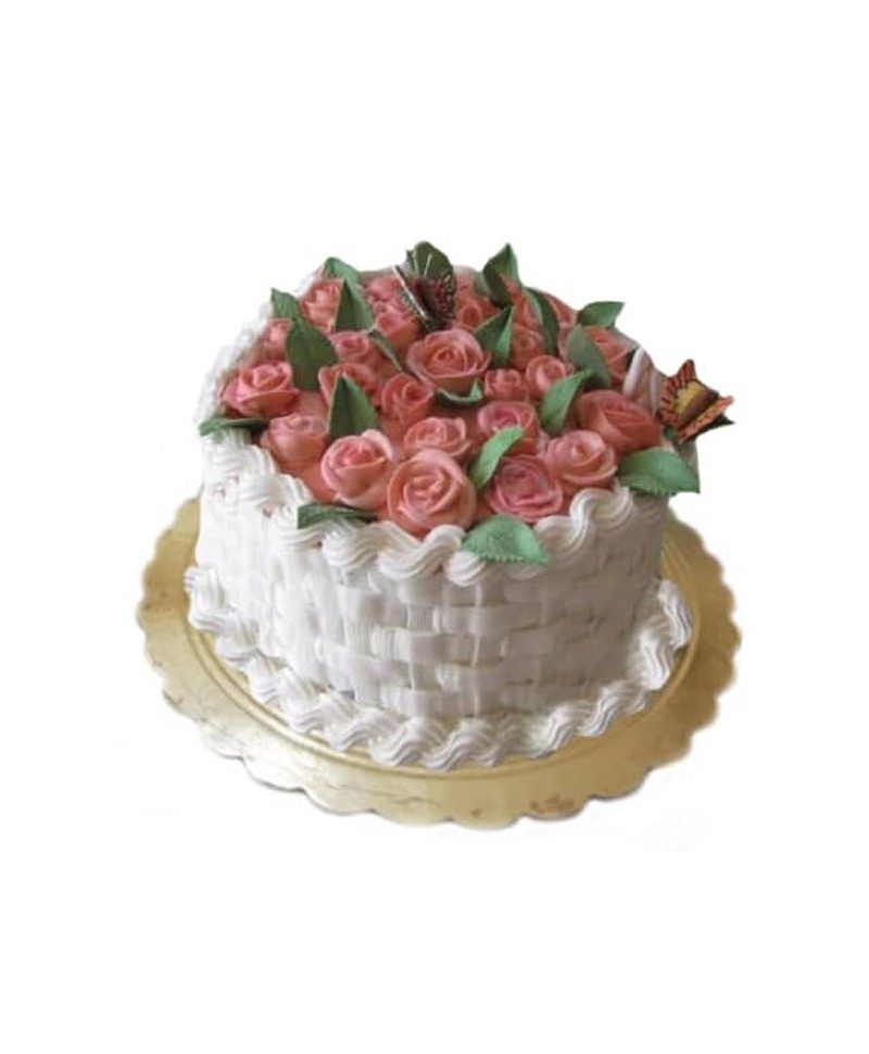 Cake cesta de flores 12 comensales | MallHabana