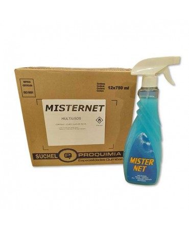 Misternet limpia cristales 12x750ml | MallHabana envíos Cuba