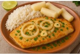 Filete de Pescado al Mojo Criollo